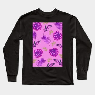 Beautiful Floral Print Long Sleeve T-Shirt